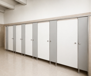 Aluminium & SS Toilet Cubicle India