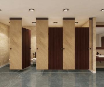 Ceiling Hung Toilet Cubicle India